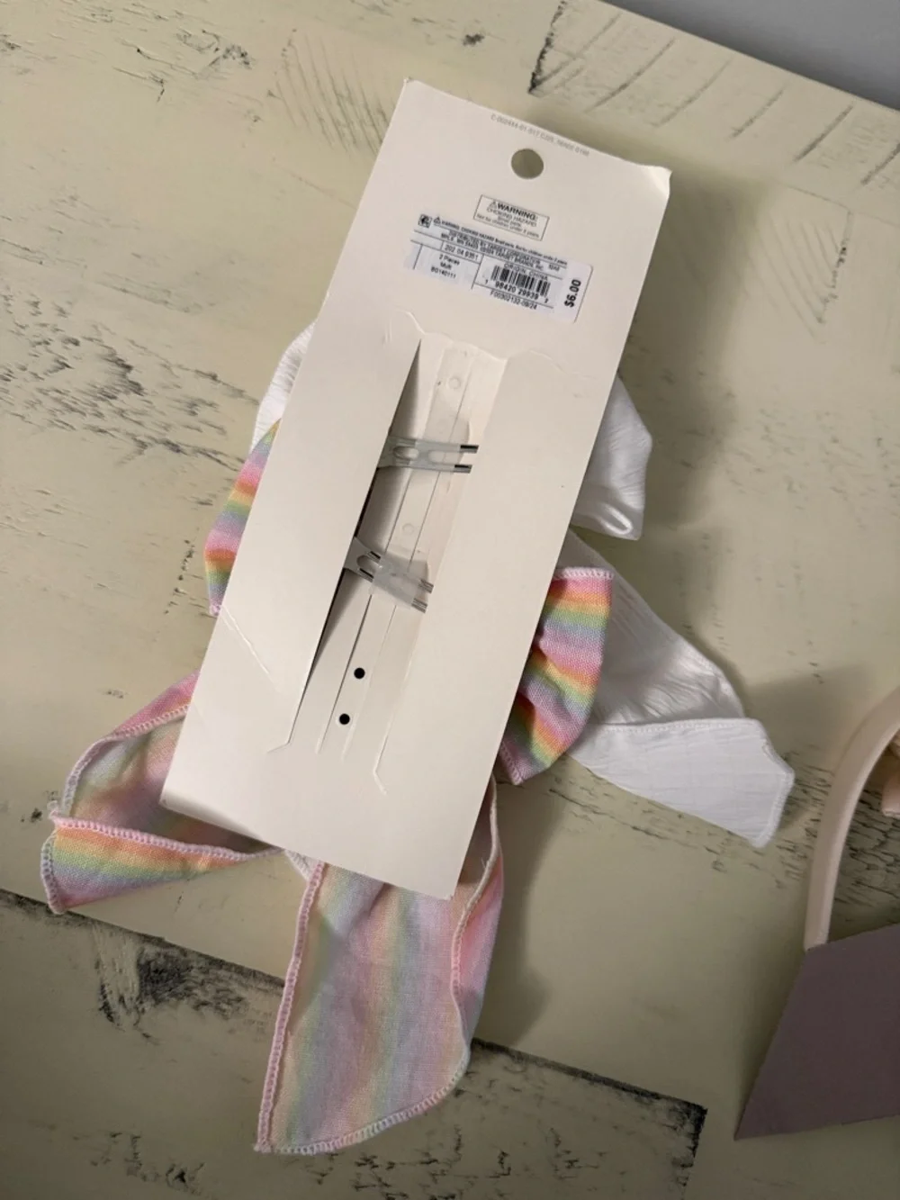 kate spade Girls Hair Accessory Set - Silver, White, Pink, Rainbow and earrings!